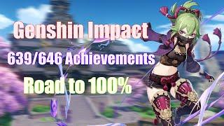 639646 Achievements  Genshin Impact  Road to 100%