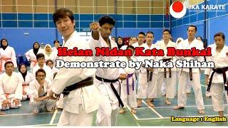 Heian Nidan Kata Bunkai Demonstrate by Naka Shihan