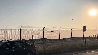 Navy Growlers Sunset Carrier Break Over Republic Airport