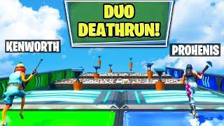 We Played The DUO Deathrun 2.0 Fortnite Creative Mode