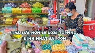 Phát thèm với QUÁN TRÀ SỮA HƠN 30 LOẠI TOPPING tại Sài Gòn  Địa điểm ăn uống