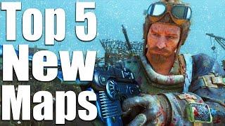 TOP 5 MAPS IN ZOMBIES CHRONICLES Black Ops 3 Zombies DLC 5