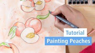 Painting fruit with watercolours ▪ DIY Tutorial  STAEDTLER