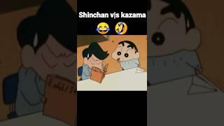 shinchan vs kazama  shinchan funny video #anime #shinchan #shinchaninhindi #shorts