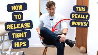 How to Release Tight Hips in 2 Minutes from a Chair