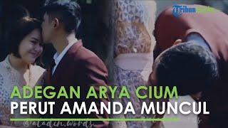 Viral Adegan Lawas Arya Saloka Cium Perut Amanda Manopo Muncul Lagi Fans IC Masih Belum Move On