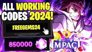 *NEW* ALL WORKING CODES FOR ANIME IMPACT IN 2024 ROBLOX ANIME IMPACT CODES