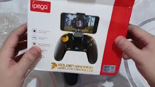 Ipega PG-9118 Golden Warrior controller Unboxing