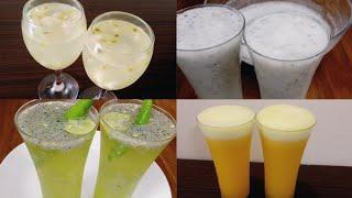 Ramadan  4 types of Healthy Juice Recipe  4 types of Summer Drink Recipe  2023