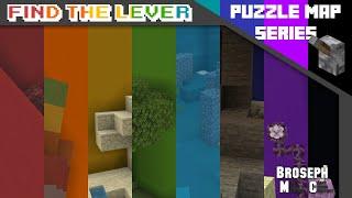 Minecraft Bedrock Maps  Find The Lever - puzzle