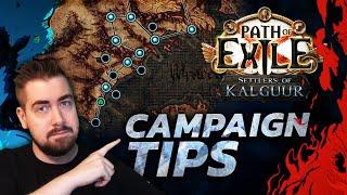 Tips for a SMOOTHER ACT 1-10 Campaign Tricks