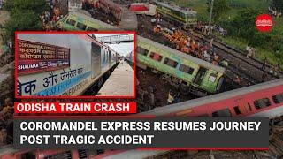 Odisha train crash Coromandel Express resumes journey post tragic accident