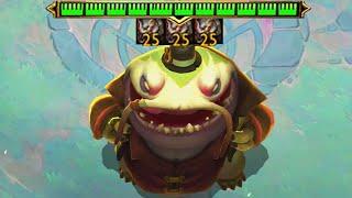 This ugly creature is out of control... 3 Titan Tahm Kench 3 Star  TFT Set 6