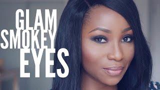 MAKEUP TUTORIAL - GLAM SMOKEY EYES  THATIGBOCHICK