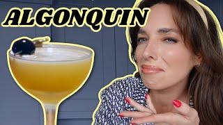 WHISKEY FAN DRINKS AN ALGONQUIN FOR THE FIRST TIME  Prohibition Whiskey Cocktail  Ciara O Doherty