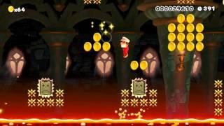 Thwomp Stomp Castle Beating Super Mario Makers hardest levels