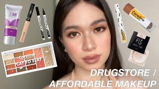 AFFORDABLE MAKEUP FROM THE DRUGSTORE  MAKEUP LOOK  Danah Asaña Philippines