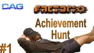 Factorio Achievement hunt  Lazy Bastard beginings