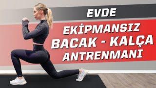 10 Dakikada Bacak - Kalça Antrenmanı Ekipmansız