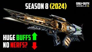 CODM Season 8 2024 Huge Buffs & Nerfs - Weapon Balance Patch Notes COD Mobile