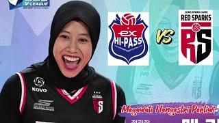 Megawati & Red Sparks vs Hi Pass‼️SET.4