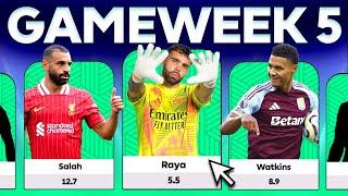 FPL PLAYERS TO BUY  GW5 