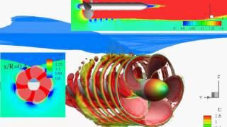 CFD simulation of DTMB 4661 propeller near surface