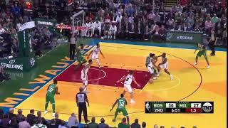 Kyrie Irving magic spin moves - Milwaukee Bucks vs. Boston Celtics - NBA - 26102017