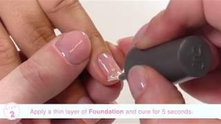 Gelish Brush-On Structure Step By Step Application