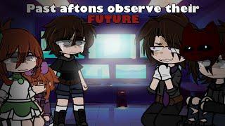 Past Aftons Observe A Day In Their Future. Afton Family  Gacha Club