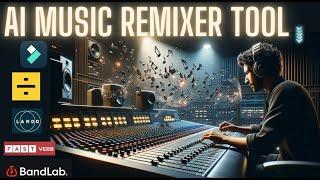 The Best 5 AI Music Remixer ToolsAudio Remix