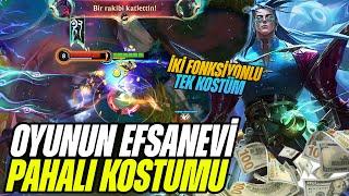 OYUNUN EN DEĞERLİ KOSTÜMÜ  ÇİFT FONKSİYONLU TEK KOSTÜM  İBLİS KATİLİ YONE - Wild Rift