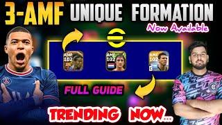 New 3 AMF Rare Formation In E-FOOTBALL 23  Save Now  Best Squad & Full Guide