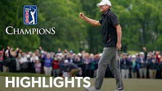 Steve Stricker shoots 3-under 69 en route to victory  Round 3  American Family Insurance