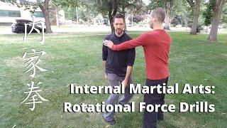 Internal Martial Arts - Rotational Force Drills 内家拳