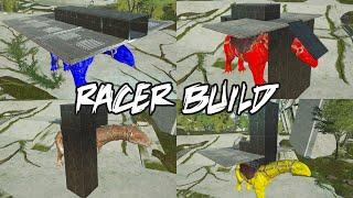 4 RACER BUILD to raid base without soaking turrets  Hatchframe Racer design  ARK Survival Evolved