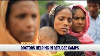 Local doctors help Rohingya refugees in crisis