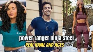 power rangers ninja steel real name and ages