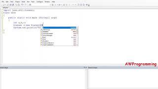 Swapping two numbers from user input using 3rd variable Java