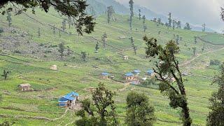 Surviving Life in the Nepali Mountain Village  Rainy Season is Back  Highland In Nepal