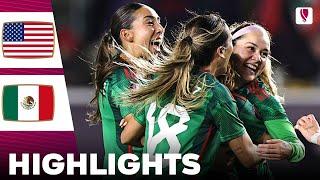 United States vs Mexico  What a Surprise  Highlights  Concacaf W Gold Cup Womens 26-02-2024