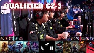 NIP vs RA - Game 3  Qualification for S14 LPL Summer Playoffs 2024  Ninjas in Pyjamas vs Rare Atom