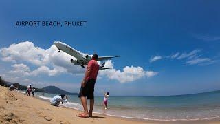 Поездка на пляж с самолетами о. Пхукет Airport beach Phuket