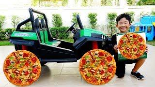 피자 먹고싶으면 예준이 불러주세요 피자 배달놀이  Pizza Delivery Food Toy Play