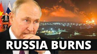 MASSIVE ATTACKS IN SOUTHERN RUSSIA HUGE DAMAGE Breaking Ukraine War News With The Enforcer 848