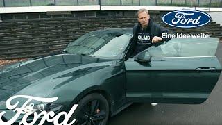 Matthias Malmedie gibt dem Ford Mustang BULLITT die Sporen  Ford Deutschland