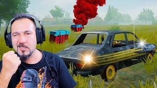 ARABAM ŞEKİL ÖNÜMDEN ÇEKİL  PUBG MOBILE DAR ALAN EĞLENCE MODU