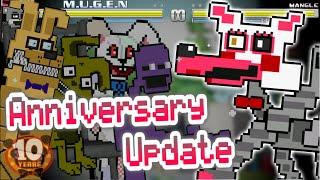 Mangle Anniversary UPDATE w Download  M.U.G.E.N FNaF