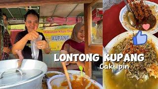 Enak dan ramai pembeli  Omset Lontong Kupangnya bisa sampai 50jt per bulan 