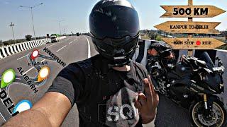 Kanpur To Delhi Non Stop 500Km Ride Xtm Rider Kanpur to Delhi Vlog